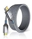 HDMI Cable 15 Feet, AkoaDa 4K HDMI Cable, High Speed HDMI Cables 2.0, Ethernet Function, 4K @ 60Hz, Ultra HD, 2K, 1080P, ARC & CL3 for Laptop, Monitor, PS5, PS4, TV, & More