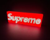 Supreme box logo targa 3d insegna collezionismo collezione