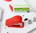 Kunfaya 1Pc Mini Cute Stapler for Office Desktop Supplies & Stationary with Pins
