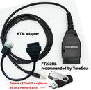 Kit de diagnóstico se adapta a KTM - Kit de cable de diagnóstico y sintonización TuneECU 690 990 1190