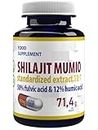 Estratto di Shilajit Mumio equivalente a 5000 mg (500 mg di estratto 10:1) 120 capsule vegane