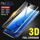 NUGLAS Tempered Glass Screen Protector For Samsung Galaxy S9 S8 Plus Note 9 8 S7