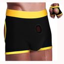 Trans FTM Packer Gear Black Boxer Brief Harness Comfort Support Panty Underwear