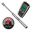 Valiant Kit strumenti essenziali stufa - incl. Termometro, accendino e misuratore di umidità