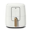 Beautiful 6 Qt Air Fryer with TurboCrisp Technology and Touch-Activated Display, 4 Preset Functions Air fry, Roast, Reheat & Dehydrate, White Icing by Drew Barrymore (White Icing)