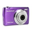 AGFA Photo Realishot DC8200 - Appareil Photo Numérique Compact Cam (18MP, Vidéo Full HD, Ecran LCD 2.7'', Zoom Optique 8X, Batterie Lithium et Carte SD 16GB) - Violet
