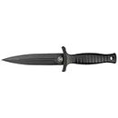 Smith & Wesson 9" H.R.T Double Edged Boot Knife,Black