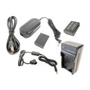 Bescor LPE17 Battery, Charger, Coupler, AC Adapter & D-Tap Adapter Kit for Select LPE17PROD