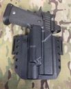 Staccato P With Surefire X300 light Outside the Waistband Holster 