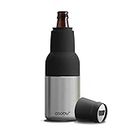 Asobu Frosty Beer 2 Go Vacuum Insulated Double Walled Stainless Steel Beer Can and Bottle Cooler with Beer Opener Eco Friendly and Bpa Free (Silver)
