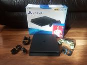 Playstation 4 Slim 1TB PS4 Boxed Console Bundle Official Controller & Game