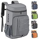 Maelstrom 35 Can Backpack Cooler Leakproof,Insulated Soft Cooler Bag,Beach/Camping Cooler,Ice Chest Backpack for Travel, Grocery Shopping,Kayaking,Fishing,Hiking,Orange