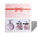 Gbbazu 3Pcs Perfume Set, Eau De Parfum for Women, Fragrance Gift Set, Femme Long Lasting Perfume Day or Night Scent 30ML