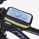 Rainproof Bike Bag Bicycle Front Cell Phone holder with Touchscreen Top Tube
