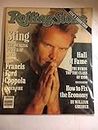 Sting - Rolling Stone Magazine - #597 - February 7, 1991