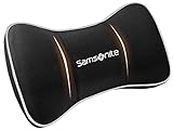 SAMSONITE, Travel Neck Pillow for Car or SUV, Boost Your Driving Comfort, High Grade - Memory Foam, Comfortable Headrest Cushion, Fits All Vehicles, Black