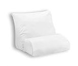 Dreamolino Flip Pillow Kissen | weiß | 10 in 1 Kissen | ideal für leicht erhöhtes Schlafen | Bauch- und Seitenschläfer | Rückenstütze, Beinruhekissen und Lesestütze | das Original aus dem TV
