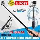 GoPro Monopod Mount Handle Selfie Stick Telescopic Go Pro Hero 12 11 10 9 8 7 6
