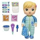 BABY Alive Mix My Medicine Baby Doll,Kitty-Cat Pajamas,Drinks&Wets,for Kids Ages 3&Up, 1 Piece