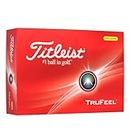 Titleist TruFeel Golf Ball, Yellow