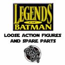 Figurines vintage Legends of Batman Kenner pièces de rechange armes et accessoires années 90