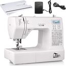 Buena máquina de coser 2685A 200 puntos máquina de coser ordenador brazo libre mesa corredera