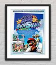 Super Mario Sun Shine Nintendo Gamecube Glossy Promo Ad Poster Unframed G2337