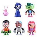 ZPSOSPZ Mini Beast Teen Model 6pcs Teen Ti-Tans Figure, Anime Figure Collection Children For Boys And Girls And Game Lovers, Figure For Kids Teens Adults Halloween Christmas Birthday Gifts