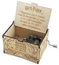 TheLaser'sEdge, Hogwarts Castle, Harry Potter Music Box with Movies Hedwig's Theme, Gifts for Women, Men, Birthday, Christmas, Mother’s Day, Anniversary or Merchandise Decor - Happiness Quote