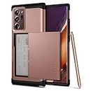 Spigen Slim Armor CS Compatible with Samsung Galaxy Note 20 Ultra Card Slot Holder Phone Case for Samsung Galaxy Note 20 Ultra - Bronze