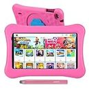 AWOW 10.1 inch Kids Tablets Android 10 Go, 2+32GB ROM, iWawa Pre-Installed, 2.4G WiFi only, 1280x800 Touchscreen, Funtab 1001, Adjustable Kid-Proof Case, Active Pen (10.1-inch-iWawa-232-Pink)