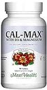 Maxi Health Cal-Max – Calcium Citrate with Vitamin D3 and Magnesium for Healthy Bone, Muscle, and Joints – 1000mg Calcium, 750mg Magnesium, and 400IU D3 – Immune Support for Adults – 90 Tablets