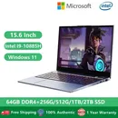 Laptop Desktop Computer I9 Office Gaming Notebooks Windows 11 15.6" 10 Gen Intel Core I9-10885H 64GB