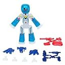 Zing StikBot Zingtannica Action Pack - Collectible Action Figures and Accessories, Includes 1 Stikbot, 1 Set of Accessories, Stop Motion Animation, Ages 4 and Up (Blue (Vangarden))