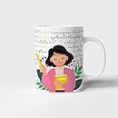 SCPmarts Create Your Desire Teacher Day Coffee Mug You are The Best Teacher Coffee Mugs � Printed Ceramic Coffee Cup for Friends, Brother, Sister, Teacher by SCPmarts�