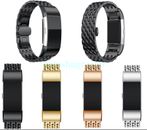 Stainless Steel Watch Band For Fit-bit Charge 2/3/4/5 Strap