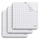 Nicapa Cutting Mat for Silhouette Cameo 3/2/1 [Standard-Grip,12x12 inch,3pack] Adhesive&Sticky Non-Slip Flexible Gridded Cut Mats Replacement Matts Accessories Set Vinyl Craft Sewing Cloth