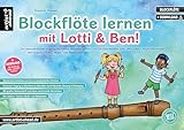 Blockflöte lernen mit Lotti & Ben! Der liebevoll-leichte Einstieg für Kinder im Kindergarten- & Grundschulalter. Die kindgerechte Blöckflötenschule ... Texten, Musik- & Malspielen (inkl. Download).