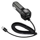 Car Charger with Micro USB Cable for Samsung Galaxy S7 Edge/S7/S6 Edge/A10/J7/J8/J6/A9,LG K20/K30/G4/Stylo 3,Huawei Y9/Y7,Motorola X/Moto E7/E6/G5,Other Micro USB Devices