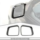 Carbon Side Mirror Rain Eyebrow Cover Trim Accessories For Dodge Durango 11-2024