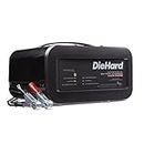 DieHard 71323 12V Shelf Smart Battery Charger and 10/50A Engine Starter, Black