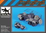 Black Dog 1/35 SdKfz 232 Accessories Set for Italeri kits