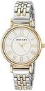 Anne Klein Women's AK/2159SVTT Two-Tone Bracelet Watch