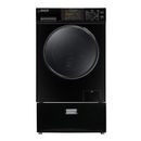 Equator Advanced Appliances All-in-one Washer Dryer Ventless FULLY BUILTIN 0-CLEARANCE 1.62cf/15lbs 110V 1400RPM w/ Pedestal in Black | Wayfair