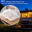 1pc Rv Food Cover, Suitable For Anti-fly Anti-mosquito Bug Food Cover, Kitchen, Outdoor, Bbq, Outdoor Camping Picnic Supplies, Reusable