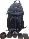Sony A380 DSLR Camera with 18-55mm Lens, Accessories & Targus Backpack (9259667)