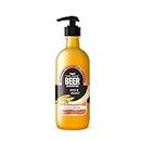 Park Avenue Beer shampoo for Shiny & Bouncy Hair (650ml) | Paraben Free | For Dull & Lifeless Hair | Crafted with Natural Beer