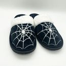 Spiderweb Slippers Men Women Funny Spider-Man Plush Slippers Bedroom Home Shoes