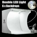 US Portable Product Photography Light Box, Foldable Photo Studio Light Tent Kit