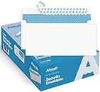 #10 Security SELF-Seal Envelopes, Windowless Design, Premium Security Tint Pattern for Secure Mailing, Ultra Strong Quick-Seal Closure - Size 4-1/8 x 9-1/2 Inches - White - 24 LB - 500 Count (34010)